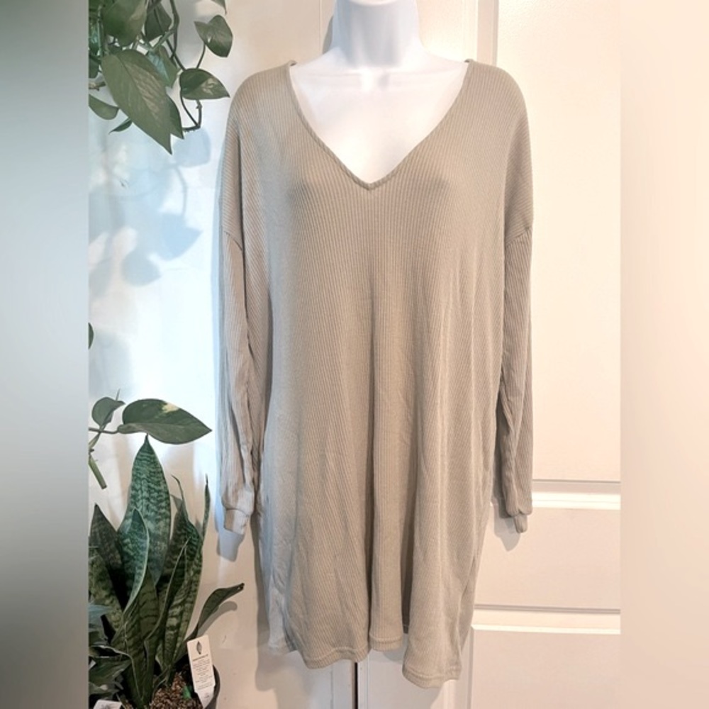 Free People Beach V Neck Tunic/Dress